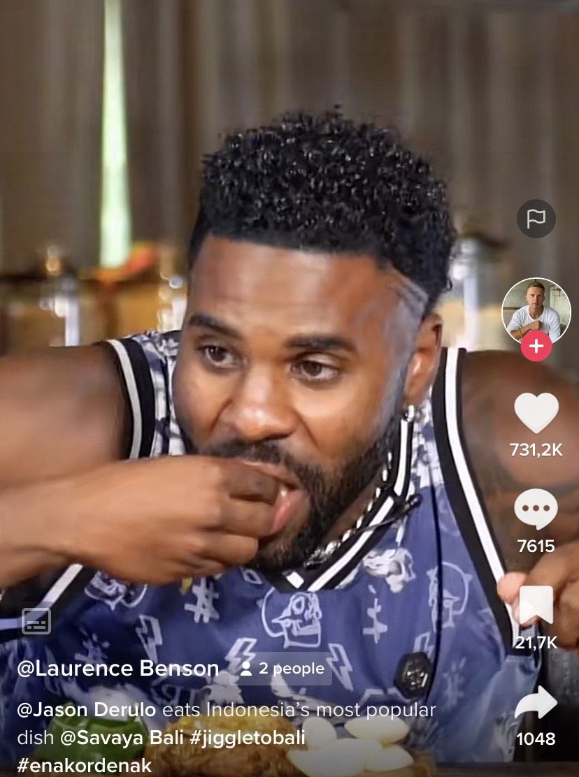 Jason Derulo cicip nasi goreng