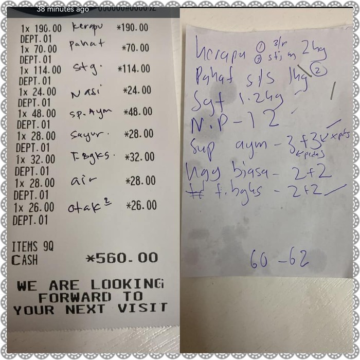 Makan Ikan Kerapu Rp 630 ribu, Pria Ini Kaget Harganya Kayak Restoran VVIP!