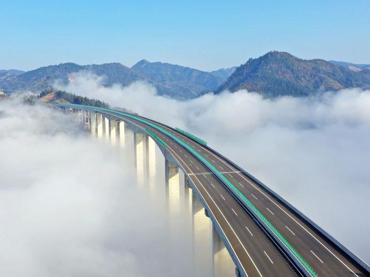 7 Foto Lanskap Ini Hadirkan Sisi Lain China, Bak Negeri di Atas Awan