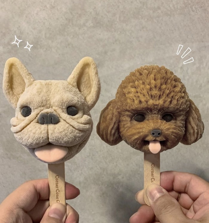 Persis Aslinya! 10 Es Krim Bentuk Anjing Poodle dan Bulldog di Taiwan Persis Aslinya! 10 Es Krim Bentuk Anjing Poodle dan Bulldog di Taiwan