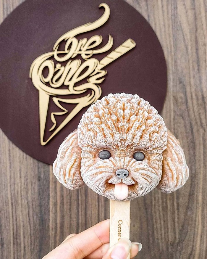 Persis Aslinya! 10 Es Krim Bentuk Anjing Poodle dan Bulldog di Taiwan Persis Aslinya! 10 Es Krim Bentuk Anjing Poodle dan Bulldog di Taiwan