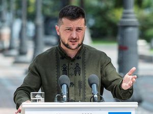 Zelensky Sorot Kejahatan Perang di Kherson Usai Tentara Rusia Mundur