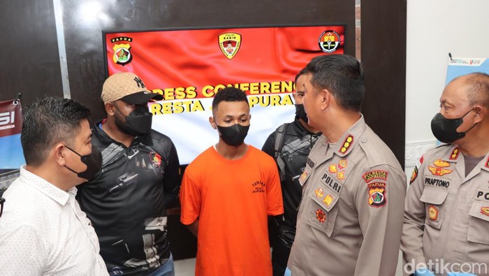 Pria pembunuh PSK di Jayapura.