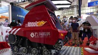 Ada banyak robot yang dipamerkan di Konferensi Robot Dunia 2022. Ada banyak robot yang dipamerkan di Konferensi Robot Dunia 2022.