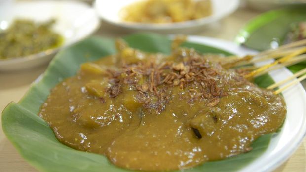 sate padang/menu masakan padang