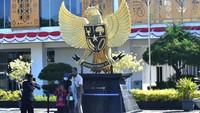 Pintu gerbang PLBN Indonesia menuju zona netral yang berbatasan langsung dengan negara Papua Nugini masih ditutup.