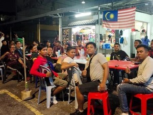 Suporter Indonesia Beri Dukungan PSM Makassar di Final AFC Cup Zona ASEAN