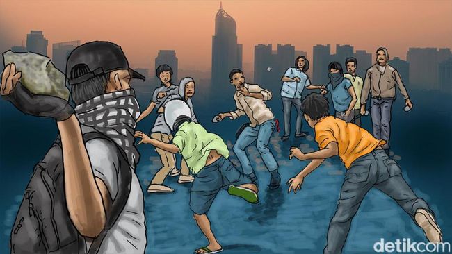 Tawuran di Jakarta Timur: Pelaku dan Data Korban