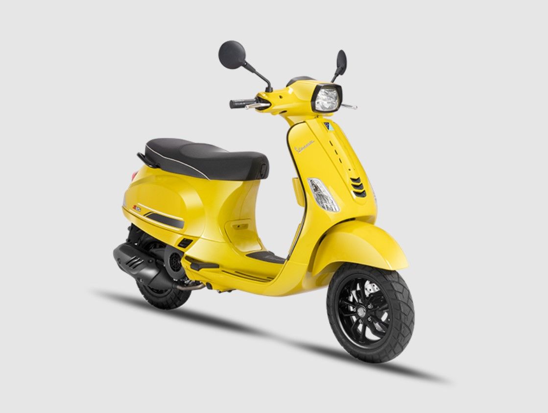Harga vespa matic baru dan second.