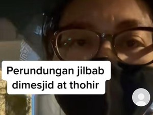 Perempuan Tak Berjilbab Viralkan Dirinya Dilarang Masuk Masjid Erick Thohir