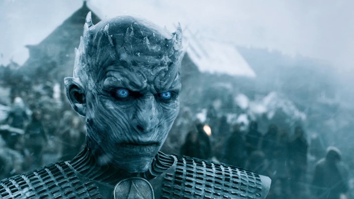 White Walker di serial Game of Thrones.