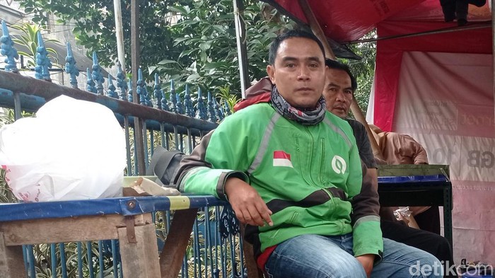 Andi Efendi, driver ojol.