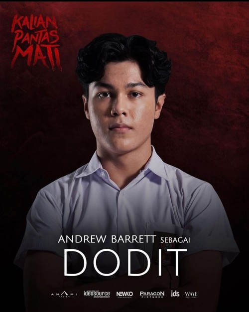 Andrew Barret, aktor juga penyanyi muda kelahiran Bali.