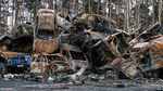 Bangunan Hancur, Ini Penampakan Mengerikan 6 Bulan Perang di Ukraina