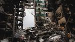 Bangunan Hancur, Ini Penampakan Mengerikan 6 Bulan Perang di Ukraina
