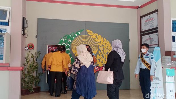 Dewie Yasin Limpo bebas dari Lapas Sungguminasa.
