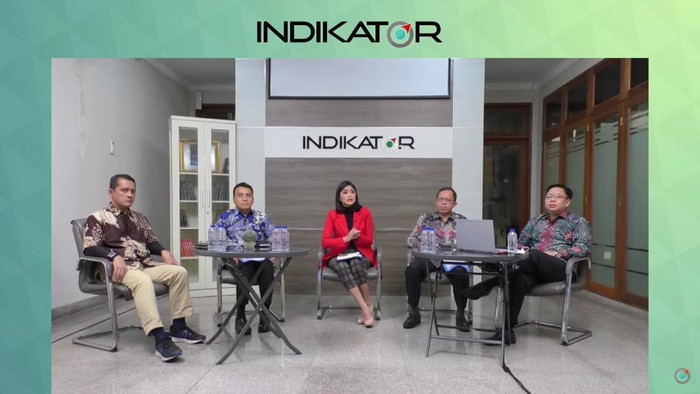 Direktur Eksekutif Indikator Politik Indonesia Burhanuddin Muhtadi