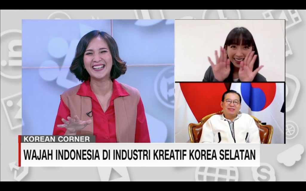 Dita Karang dinobatkan sebagai Duta Hubungan Bilateral Korea Selatan-Indonesia