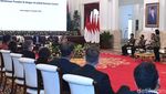 Gaya Jokowi Saat Bertemu 35 Bos Perusahaan AS di Istana