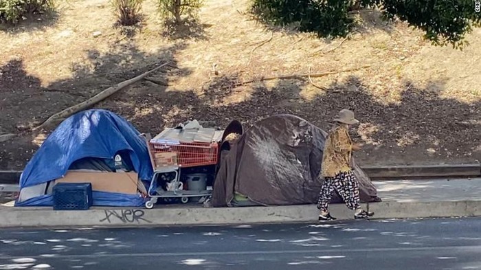 Gelandangan di Los Angeles