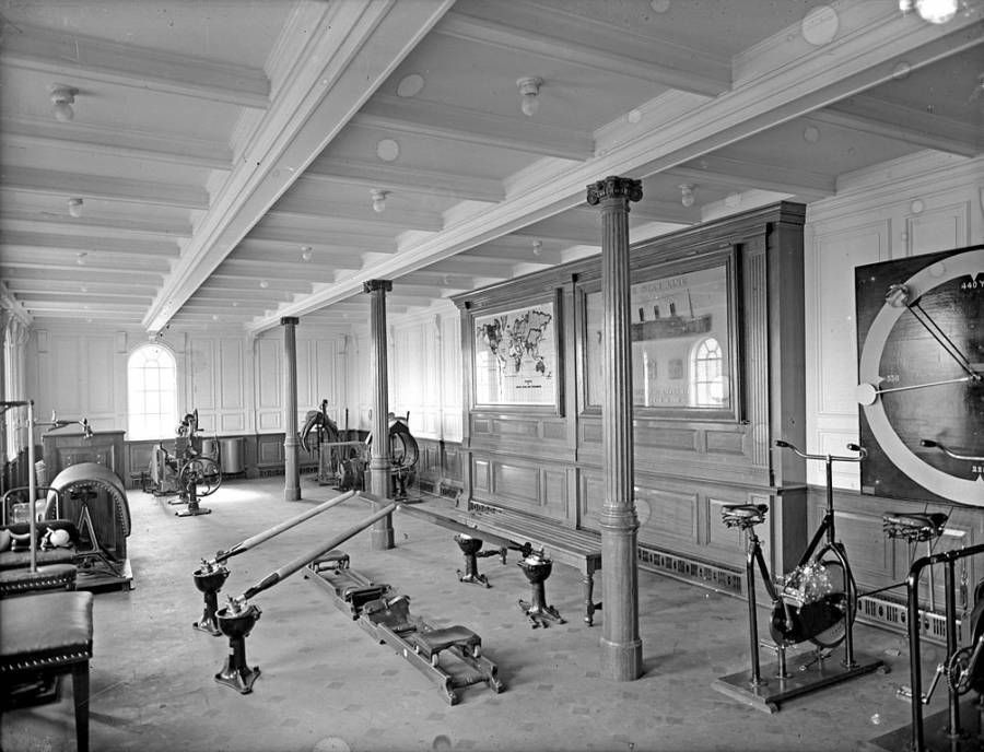 Gym di Kapal Titanic