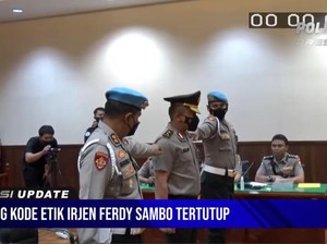 Suasana Sidang Etik Ferdy Sambo, Kemunculan Perdana Usai Jadi Tersangka