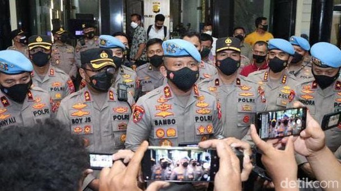 Irjen Ferdy Sambo saat sidak di Polres Nganjuk Jatim