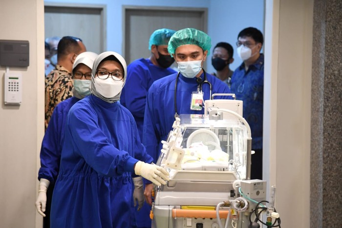 Kahiyang Ayu melahirkan anak ketiga (Foto: Lukas - Biro Pers Sekretariat Presiden)