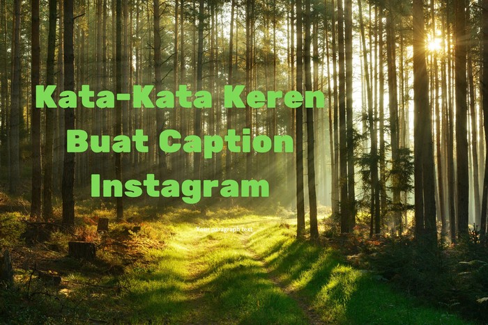 Kata-kata Caption Keren