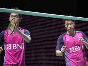 Medali Kejuaraan Dunia Masih di Luar Jangkauan Kevin/Marcus