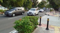 Kondisi Jl Danau Sunter Selatan setelah polisi tidur dibongkar, 25 Agustus 2022 sore. (Adrial Akbar/detikcom)