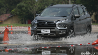 Sementara diposisi kelima ada Mitsubishi Xpander (termasuk Xpander Cross) sebagai pendatang baru yang berhasil mencatatkan penjualan sebanyak 44.110 unit. (Foto: Muhammad Zaky Fauzi Azhar/detikcom)