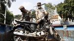 Parkir Sembarangan, Puluhan Motor di Cikini Diangkut Dishub