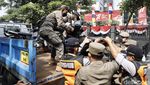 Parkir Sembarangan, Puluhan Motor di Cikini Diangkut Dishub
