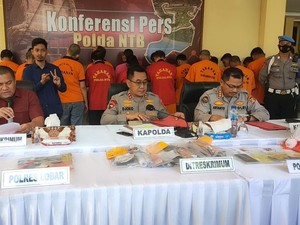 Polda NTB Berhasil Ungkap 31 Kasus Perjudian dalam Sepekan