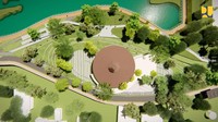Kegiatan renovasi TMII yang dimulai sejak Januari 2022 saat ini progresnya sudah mencapai 98%. Luas area pekerjaan meliputi penataan bangunan seluas 7,71 hektare dan kawasan seluas 26,56 hektare. Foto: Dok. Kementerian PUPR