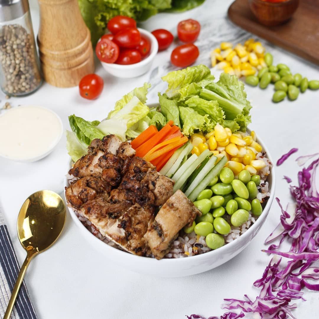 Rice bowl sehat di Jakarta