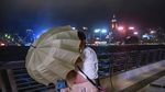 Saat Warga Hong Kong Kewalahan Diterjang Badai Angin