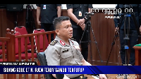 Irjen Ferdy Sambo disebut telah mengajukan pengunduran diri. Namun, Polri menegaskan pengunduran diri tersebut tidak akan mempengaruhi sidang etik hari ini. (Tangkapan layar YouTube POLRI TV RADIO)