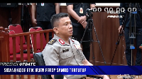 Sidang Ferdy Sambo pagi ini berlangsung tertutup. Dedi mengatakan nasib Ferdy Sambo di Polri akan langsung ditentukan hari ini. (Foto: Tangkapan layar YouTube POLRI TV RADIO)