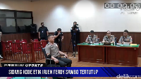Sidang etik ini merupakan momen pertama Ferdy Sambo muncul ke publik sejak ditetapkan sebagai tersangka beberapa waktu lalu. Ferdy Sambo selama ini mendekam di Rutan Mako Brimob. (Foto: Tangkapan layar YouTube POLRI TV RADIO)