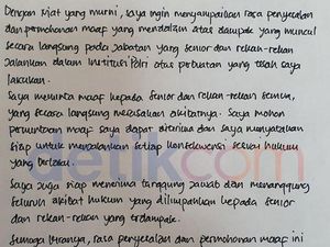 Mengejutkan! Ini Kata Pakar Berdasar Analisis Tulisan Tangan Ferdy Sambo