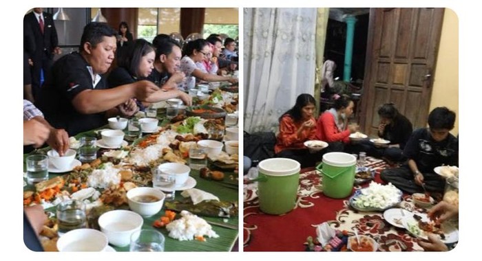 Tradisi Makan-makan Usai Pemakaman Ini Bikin Netizen Ngakak Sekaligus Sedih