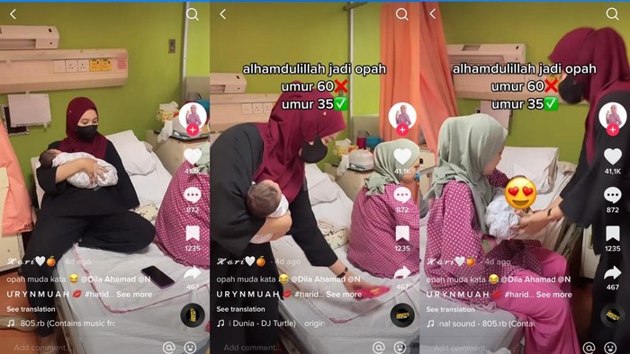Viral Nenek Muda Usia 35 Tahun Sudah Punya Cucu, Ini Cerita di Baliknya