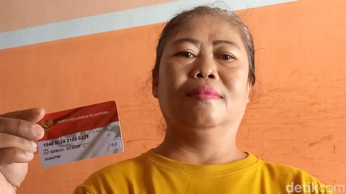 Warga terdaftar Penerima BPNT Tulungagung Sukatmi yang tidak pernah menerima bantuan selama 4 tahun