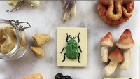 Sepertinya ini koleksi cokelat yang dimiliki oleh The Edible Museum. Bentuk cokelatnya unik tapi cukup mengerikan ya? Foto: Instagram @theediblemuseum