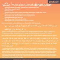 9 Amalan Sunnah Di Hari Jumat