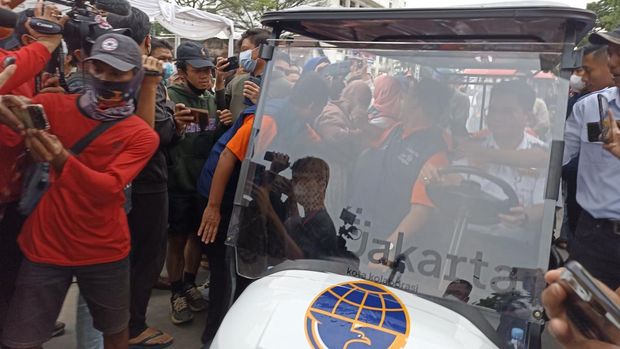 Anies Baswedan keliling Kota Tua Jakarta hasil Revitalisasi