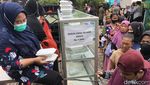 Antrean Nasi Kotak Murah di Tangsel, Khusus Hari Jumat