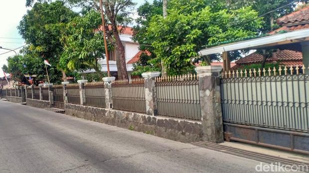 Area sekitar rumah Dada Rosada di Ciparay, Kabupaten Bandung.
